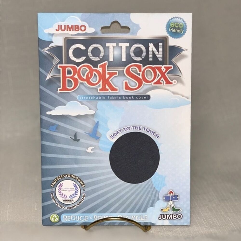 BOOK SOX Stretchable Book Cover Jumbo Hardcover School Textbook Protector